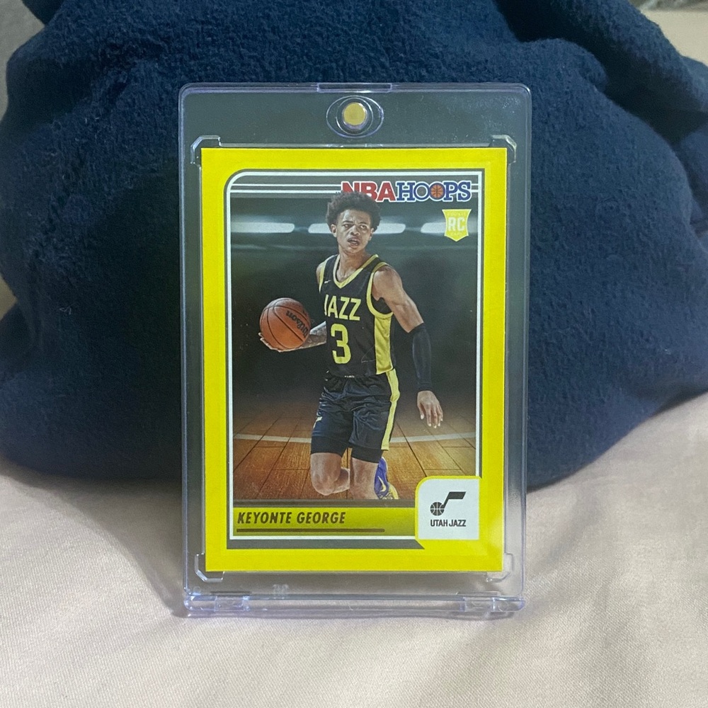 2023 NBA Hoops Keynote George Rookie Yellow Border!!